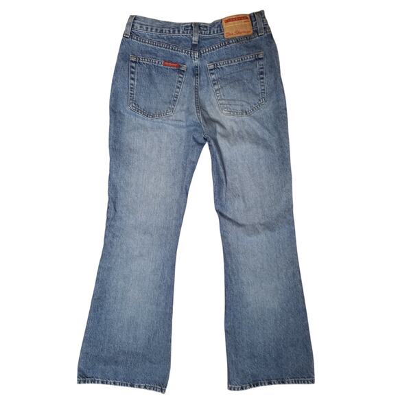 Ben Sherman Womens Size W28 L30 Boot Cut Jeans 100% Cotton Rigid Mid Rise Y2K - Picture 5 of 12